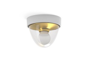 Lubinis šviestuvas NOOK WHITE/GOLD SENSOR